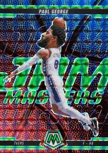 Paul George #13 Fluorescent Green Mosaic Jam Masters 2024-25 Panini Mosaic - Bild 1 von 2