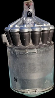 Genuine Dyson DC23 DC23T2 DC32 Vacuum Canister Dust Bin Cyclone Assembly Silver - image 1 of 4