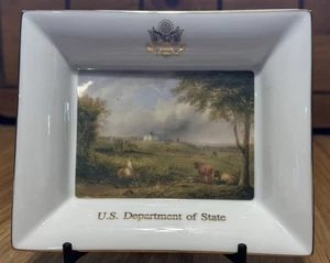 US Dept of State Dish Diplomatic Reception Rooms of the Capitol Washington DC - Picture 1 of 5