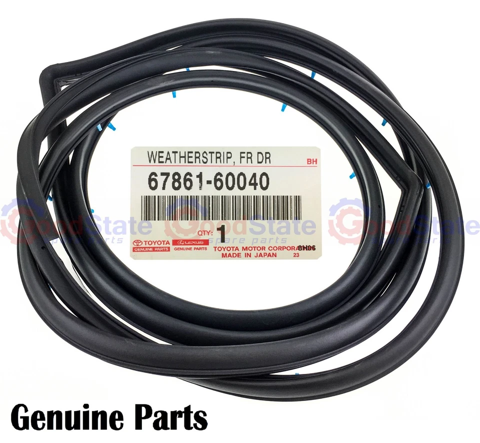 Genuine LandCruiser 75 Series PZJ HZJ FZJ BJ Ute Front Right RH Door Rubber Seal - Image 1 of 1