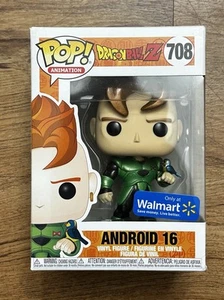 Funko Pop! Dragon Ball Z Walmart Exclusive -  Metallic Android 16 #708 - Picture 1 of 6