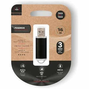 Pendrive Tech One Tech TEC3006-16 16 GB Noir - Afbeelding 1 van 1