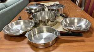 Triplinox Pots & Pans Cookware 8 Piece Set Made in France - Picture 1 of 18
