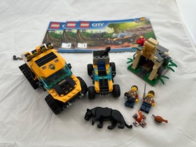 LEGO CITY: Jungle Halftrack Mission (60159), complete set with all minis & books