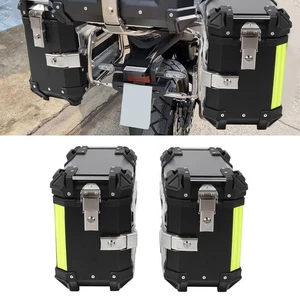 Motorcycle Side Box Increased Visibility Motorcycle Side Storage Box Water - Picture 1 of 12