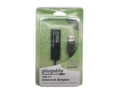 Plugable USB3-E1000 USB 3.0 Gigabit Ethernet LAN Network Adapter Switch SEALED! - Image 1 of 3