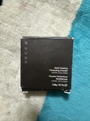 Becca Multi-Tasking Dark Golden Perfecting Powder 0.2 Oz Shade. Dark Golden - Image 1 of 4