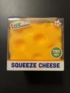 Stress Relief Squeeze Cheese Extra Large Squishy Block Toy Gifts by Toymendous - Picture 1 of 3