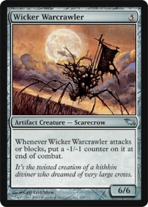 Wicker Warcrawler - Light Play MTG Shadowmoor - Image 1 of 1