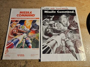 Missile Command manual booklet instructions Atari 2600 - Picture 1 of 2