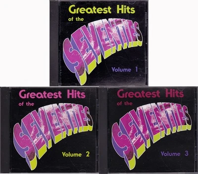GREATEST HITS OF THE SEVENTIES 3 CD Set 40 Tracks! - Image 1 of 4