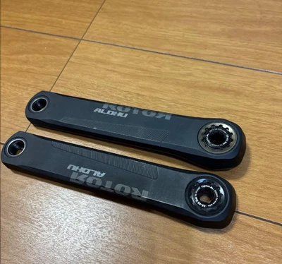 Rotor ALDHU 172.5mm 24mm manivela compatível com Shimano BB. - Imagem 1 de 4