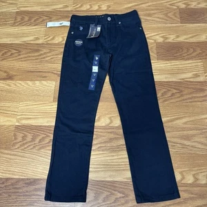 NWT Boys U.S. Polo Association Navy Blue Five Pocket Dress Pants Size 10 - Picture 1 of 8