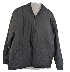 BYLT, Hombre, Chaqueta Bomber Reversible Hi Lo, Negra y Gris, Talla L - Imagen 1 de 6