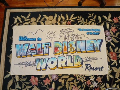 Disney Parks Disneyland Resort Towel The Vacation Kingdom of the World 60x30 - Image 1 of 4