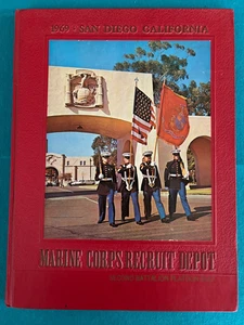 1969 Marine Corps Recruit Depot Year Book San Diego Platoon 2167 USMC - Picture 1 of 2