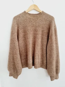 LONELY Coco Wool Mohair Knit Jumper SIZE LARGE - Foto 1 di 5