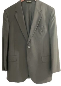 Jos.A.Bank A Nuevo Abrigo/Blazer Deportivo Negro 100% Lana Pura Talla 43 Reg - Imagen 1 de 12