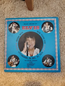 ELVIS PRESLEY LP Rockin With Elvis New Years Eve PA Dec 31 1976 2 Record Set VG - Imagen 1 de 6