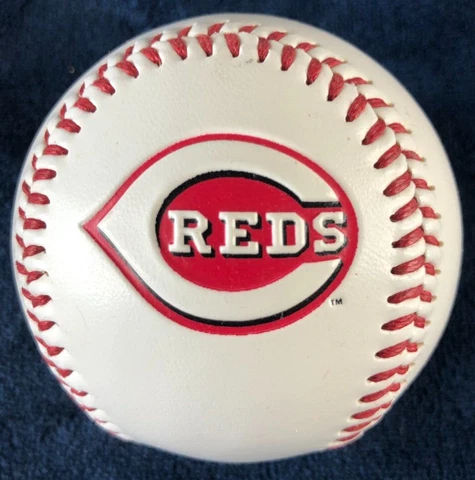 Cincinnati Reds Embossed Logo Souvenir Fotoball Baseball Vinyl Cover Cover