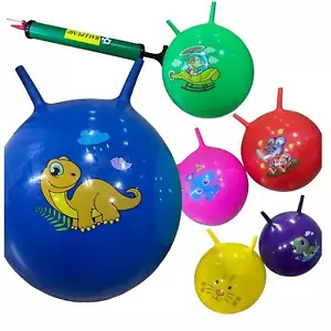 15" Childrens/Kids Space Hopper Jump n' Bounce Ball Bouncing Toy 50cm - Picture 1 of 1