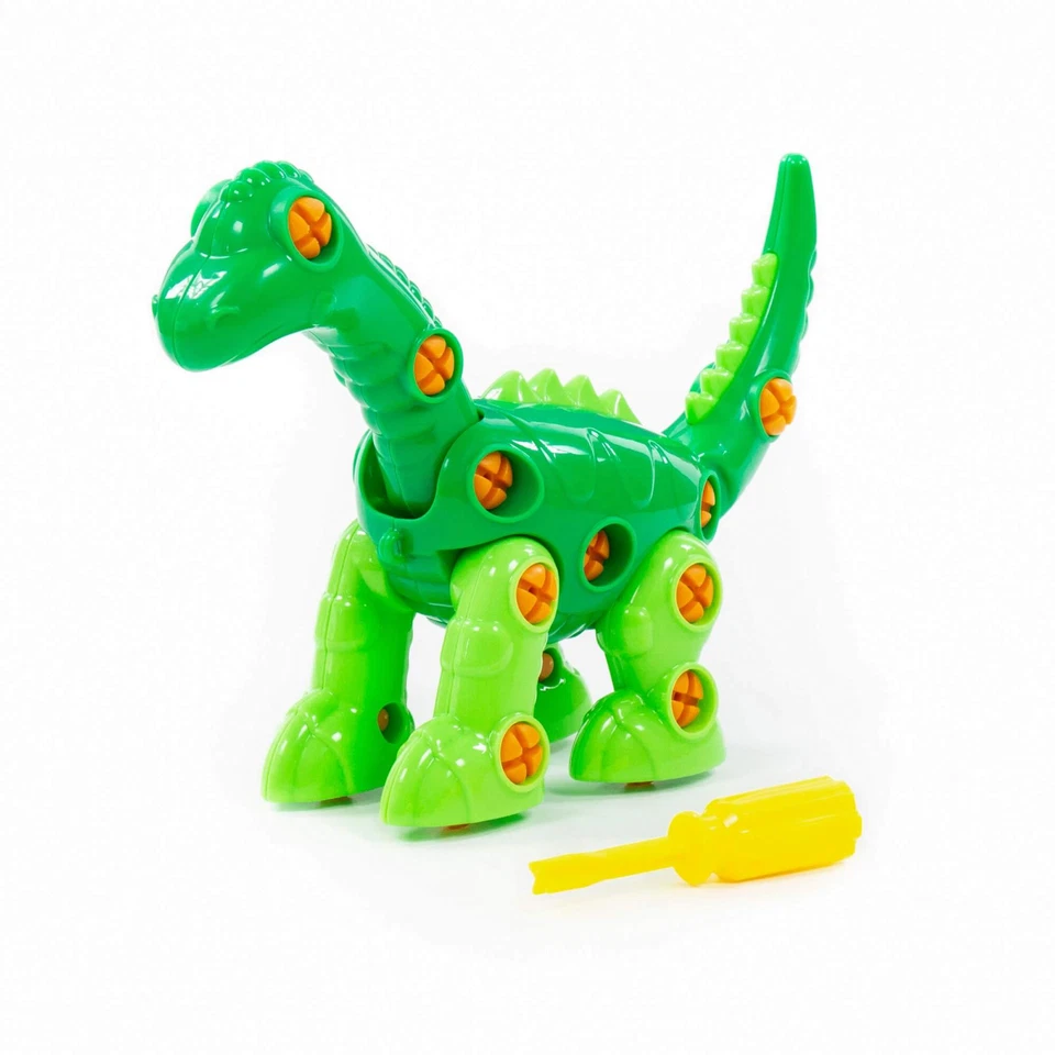 WADER 35-tlg. Konstruktionsset Dinosaurier Spielfigur Spielzeug 'Diplodocus' - Bild 1 von 4