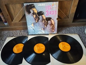 MUNIZ Gonzalez Neri ~Lo Mejor De Los 3 Ases~ Box Set 1977 Colombia Press - Picture 1 of 5