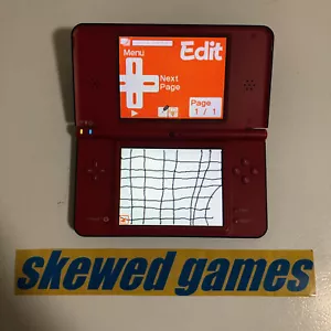 Nintendo DSi XL Super Mario Bros 25th Edition Console Partially Working - As Is - Picture 1 of 4