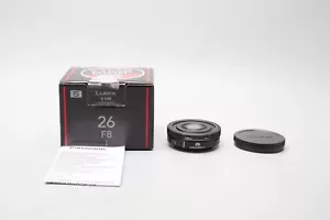 Panasonic Lumix S 26mm f/8 Pancake Lens, For Panasonic Leica L Mount, Boxed - Picture 1 of 9