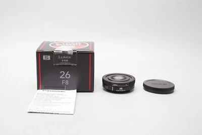 Lente Pancake Panasonic Lumix S 26 mm f/8, para montaje Panasonic Leica L, en caja Foto 1 de 4
