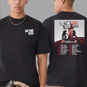 NEW!!! Big Time Rush Tour 2025 Dates List On November & December Vintage T-Shirt - Picture 1 of 6