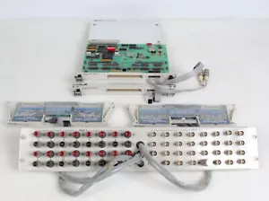 HP 75000 Series-C E1351-66201 Fet Multiplexer VXI Bus Modules + Breakout Panel - Picture 1 of 7