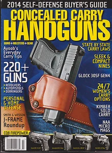 CONCEALED CARRY HANDGUNS MAGAZINE 2014 *SELF DEFENSE BUYER'S GUIDE* - Imagen 1 de 1
