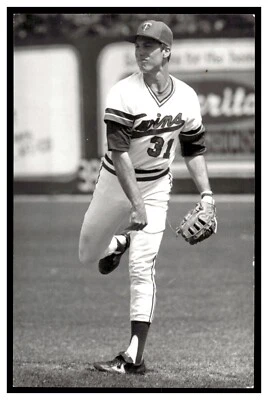 Cartão postal de beisebol vintage Greg Gagne (1984) Minnesota Twins PCMT - Imagem 1 de 2