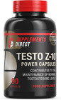Supplements Direct - Testo-Z10 High Strength Capsules - 90 Capsules - Testostero