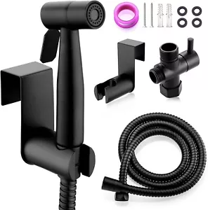 AU Spary Stainless Steel Handheld Douche Bidet Toilet Spray Shower Diverter Kit - Picture 1 of 6