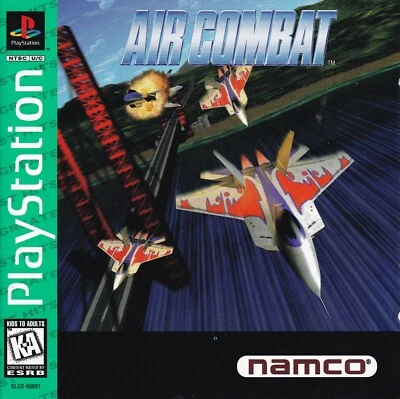 Air Combat Greatest Hits (Sony PlayStation 1, 1995) *COMPLETE* - Image 1 of 2