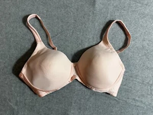 new ABC Womens BRA 40 B 90 Comfort PINK wireless Minimizer full cup 3 hooks - Picture 1 of 7