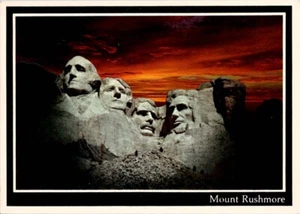 postcard Mount Rushmore - Picture 1 of 2