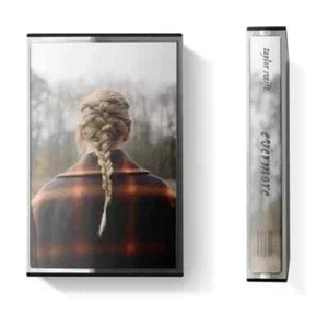TAYLOR SWIFT - EVERMORE (X) (GREY SHELL CASSETTE) [NEW] - Picture 1 of 1