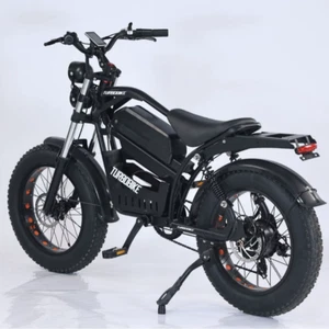 Electric Bike Bicycle 2000W 60KM/H Mountain EBike 20" Tire 7 Speed Off Road Bike - Picture 1 of 16
