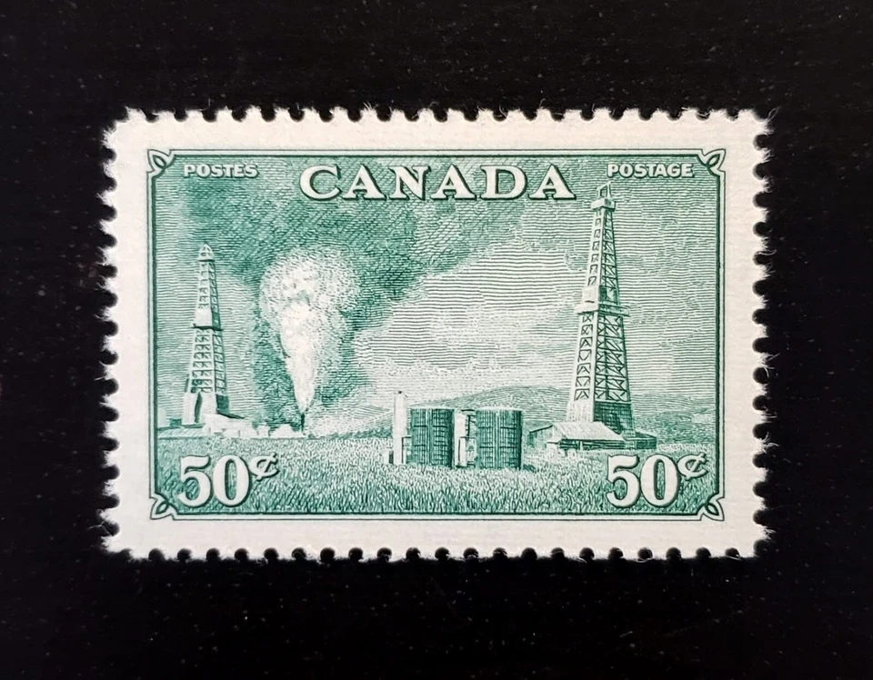 Stamps Canada Mint: #294 10 green Oil Wells single VF MNH - Image 1 of 1