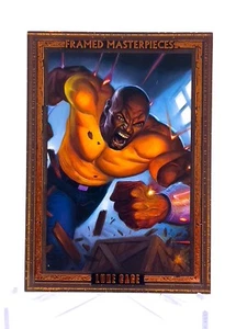2024 Marvel Masterpieces Nahuel Grego #20 Luke Cage - Framed Masterpiece /99 - Picture 1 of 2
