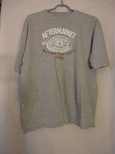 Levi Strauss Signature Gr. L Grau T-Shirt Unisex Motorrad Reifen Levi's - Bild 1 von 4
