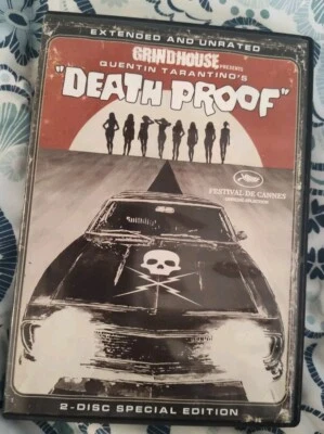 Grindhouse Presents Death Proof DVD Extended and Unrated Two-Disc Special Ed. - Image 1 of 2
