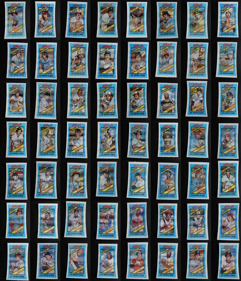 1980 Kellogg's 3-D Baseball Cards Complete Your Set You U Pick From List 1-60 - Image 1 of 1