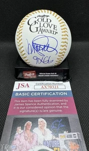 RYNE SANDBERG signierter GOLD GLOVE MAJOR LEAGUE Baseball (CHICAGO CUBS) mit Echtheitszertifikat JSA - Bild 1 von 3