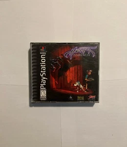 Heart of Darkness PS1 (Sony PlayStation 1, 1998) CIB Auténtico Completo con Manual - Imagen 1 de 4