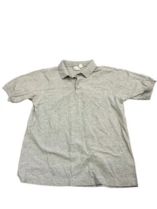 Elderwear Solid Gray Uniform Polo Shirt Men’s/Unisex Medium - Bild 1 von 3
