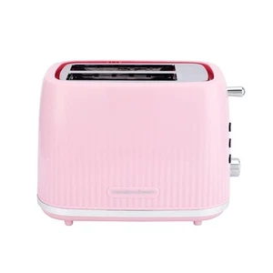 Toaster 2 Slice, Miami Collection by Hamilton Beach, Flamingo Pink, HB1420F - Picture 1 of 10